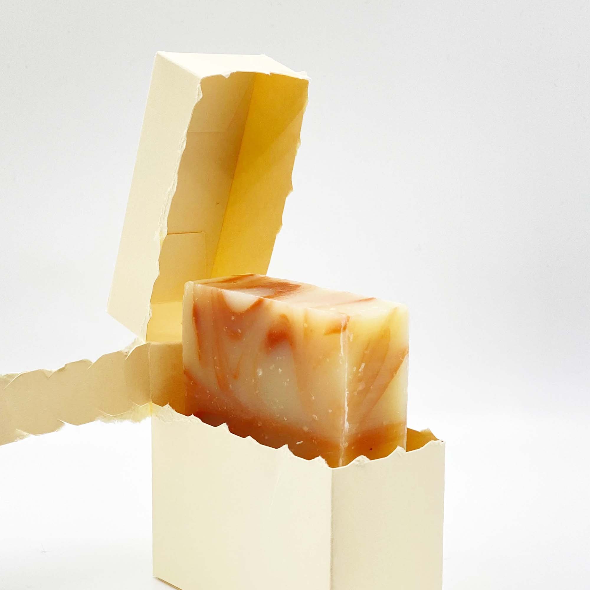 Tear-Off Square Soap Boxes