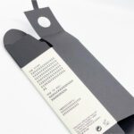 White Matte Custom Design Label for Dropper Box