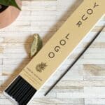 custom design incense slide out box with kraft label