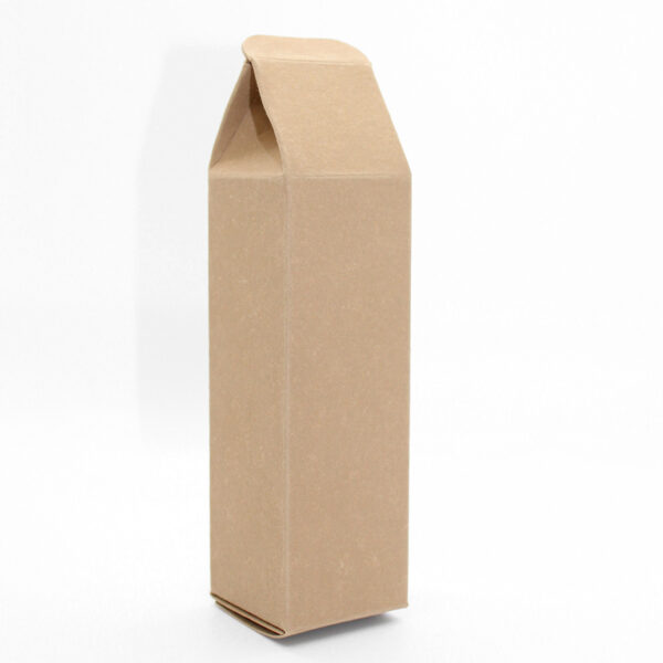 Mini Milk Carton Tan Boxes for 1 oz Dropper Bottles