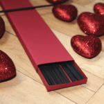 Red Incense Box Slider Drawer Box