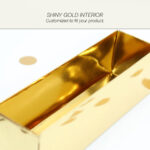 Golden Support Box Trays for dropper bottles
