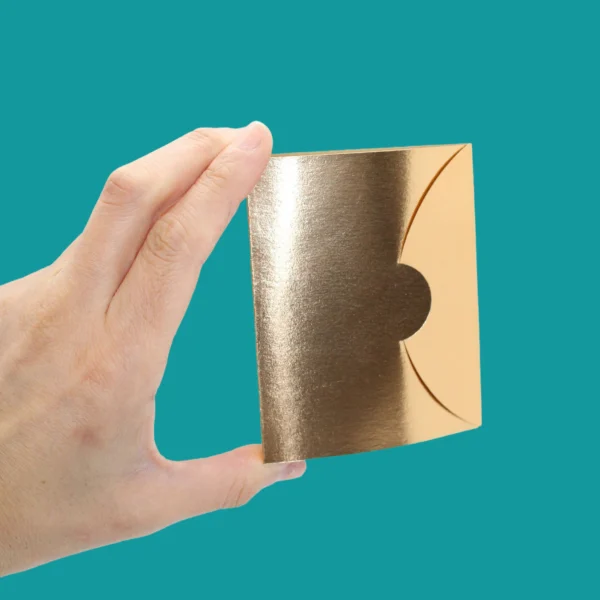 Gold Perfume Sample Cards