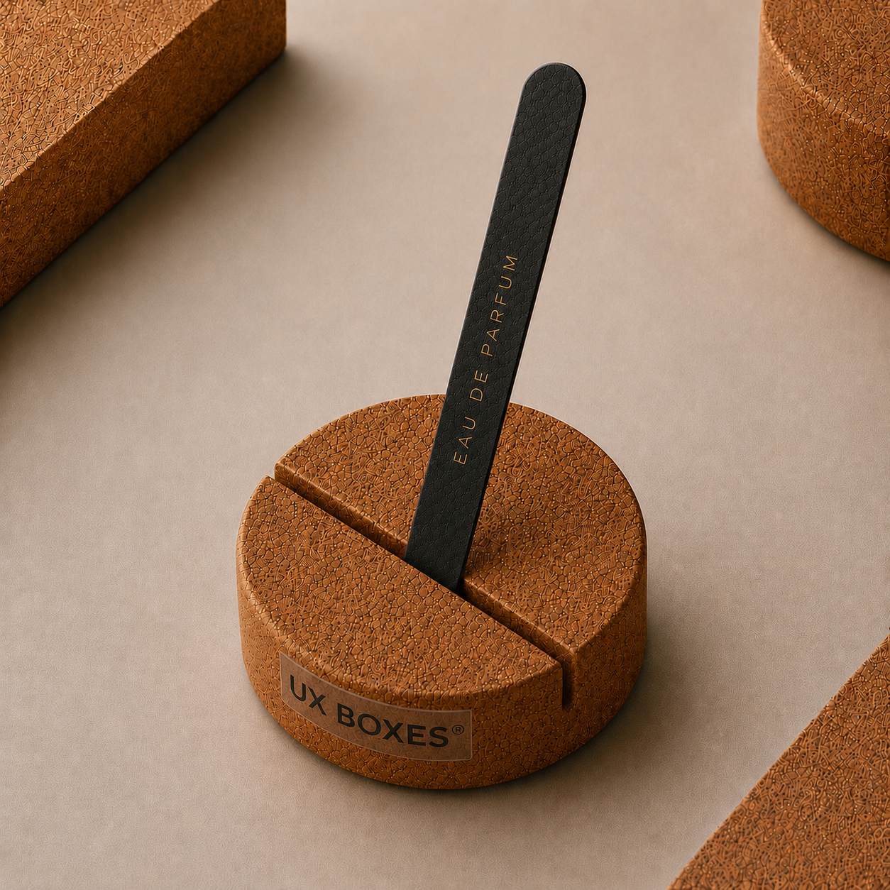 Cork Multi Perfume Strip Display Stand Holder | Design Patent Pending