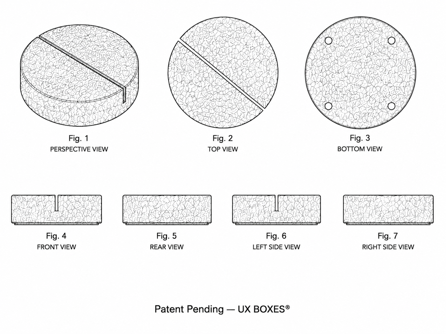 Cork Multi Perfume Strip Display Stand Holder | Design Patent Pending - Image 3
